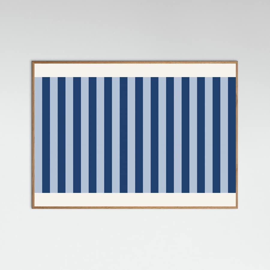 Poster Blue Stripes – poster e stampa artistica