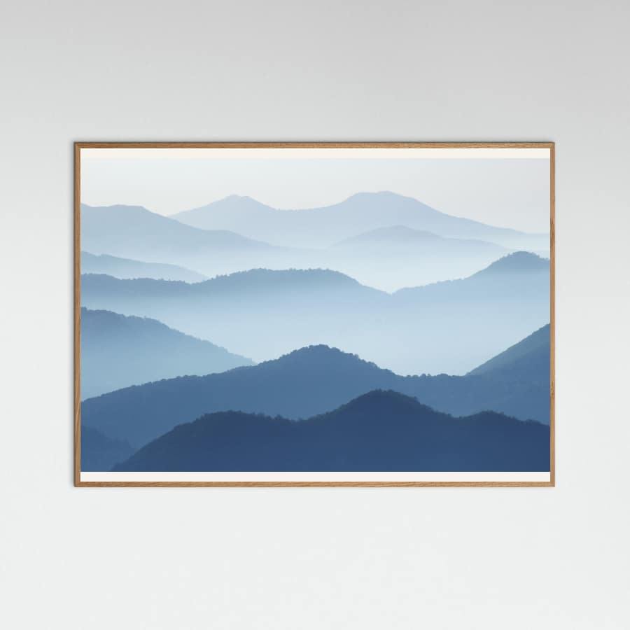 Plakat Blue Waves
