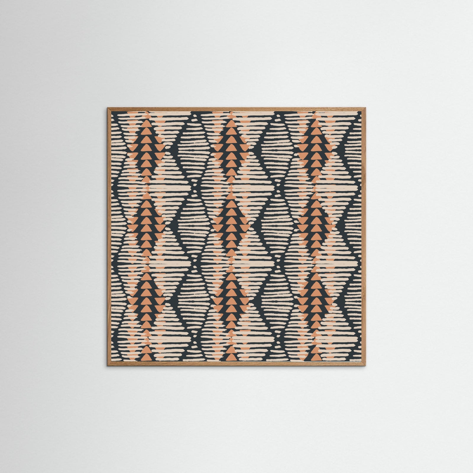 Oak Nature Boho Lines Poster