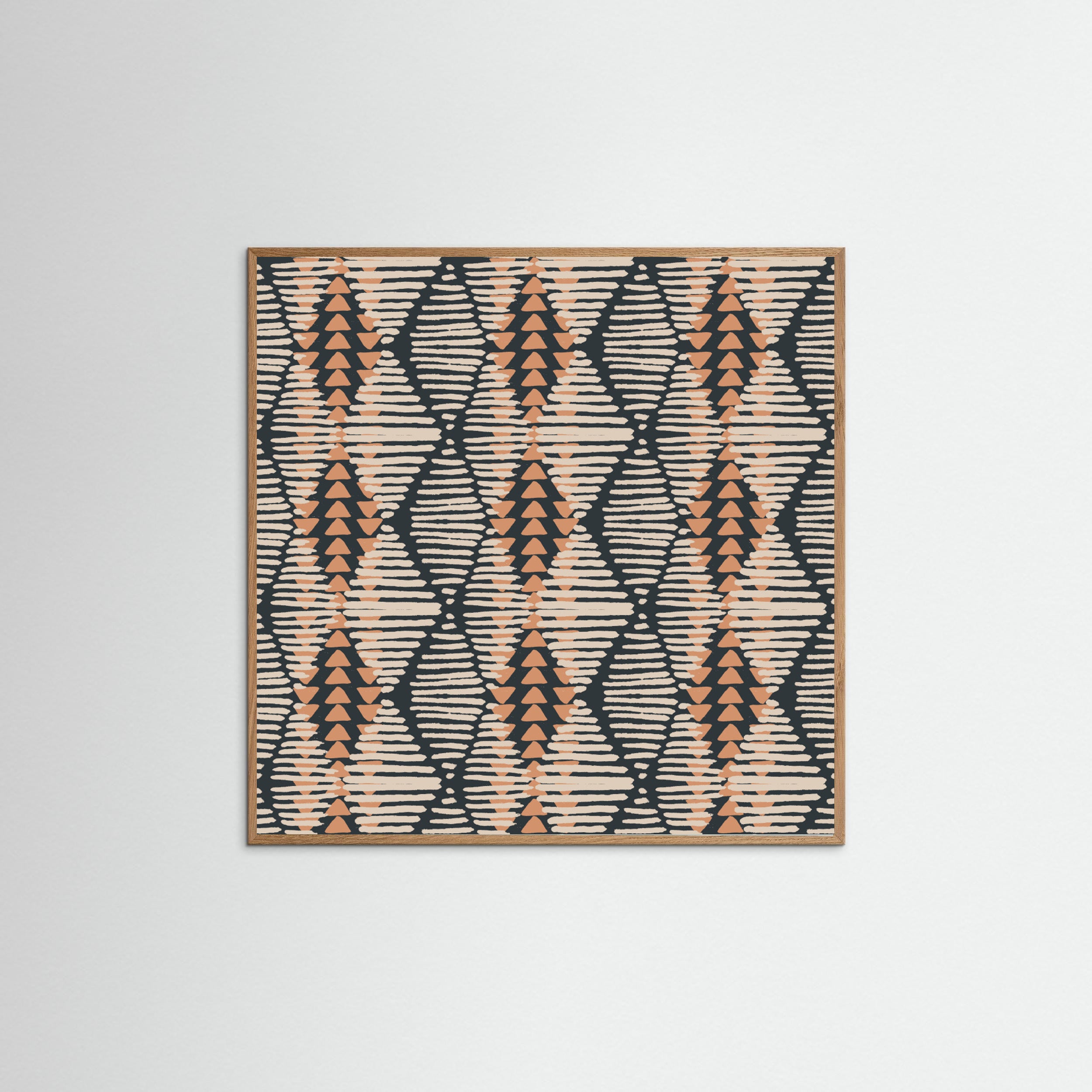 Oak Nature Boho Lines Poster
