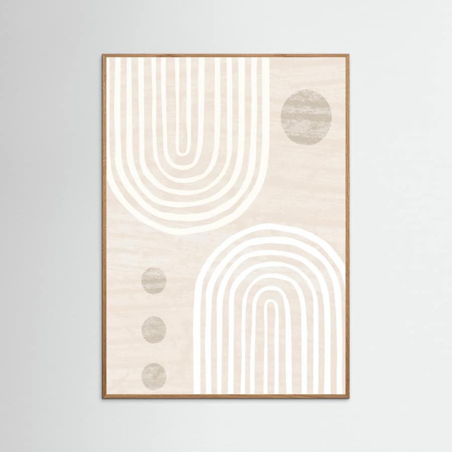 Póster Boho in buff