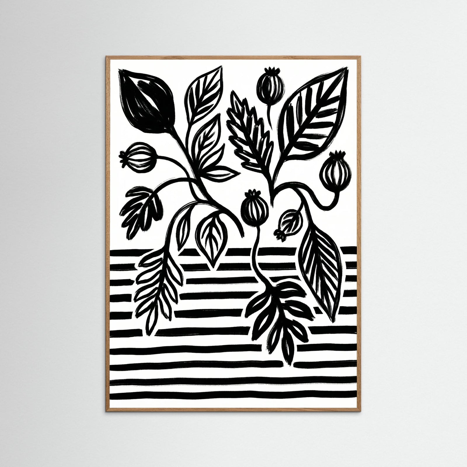 Oak Nature Bold Bloom Still Life