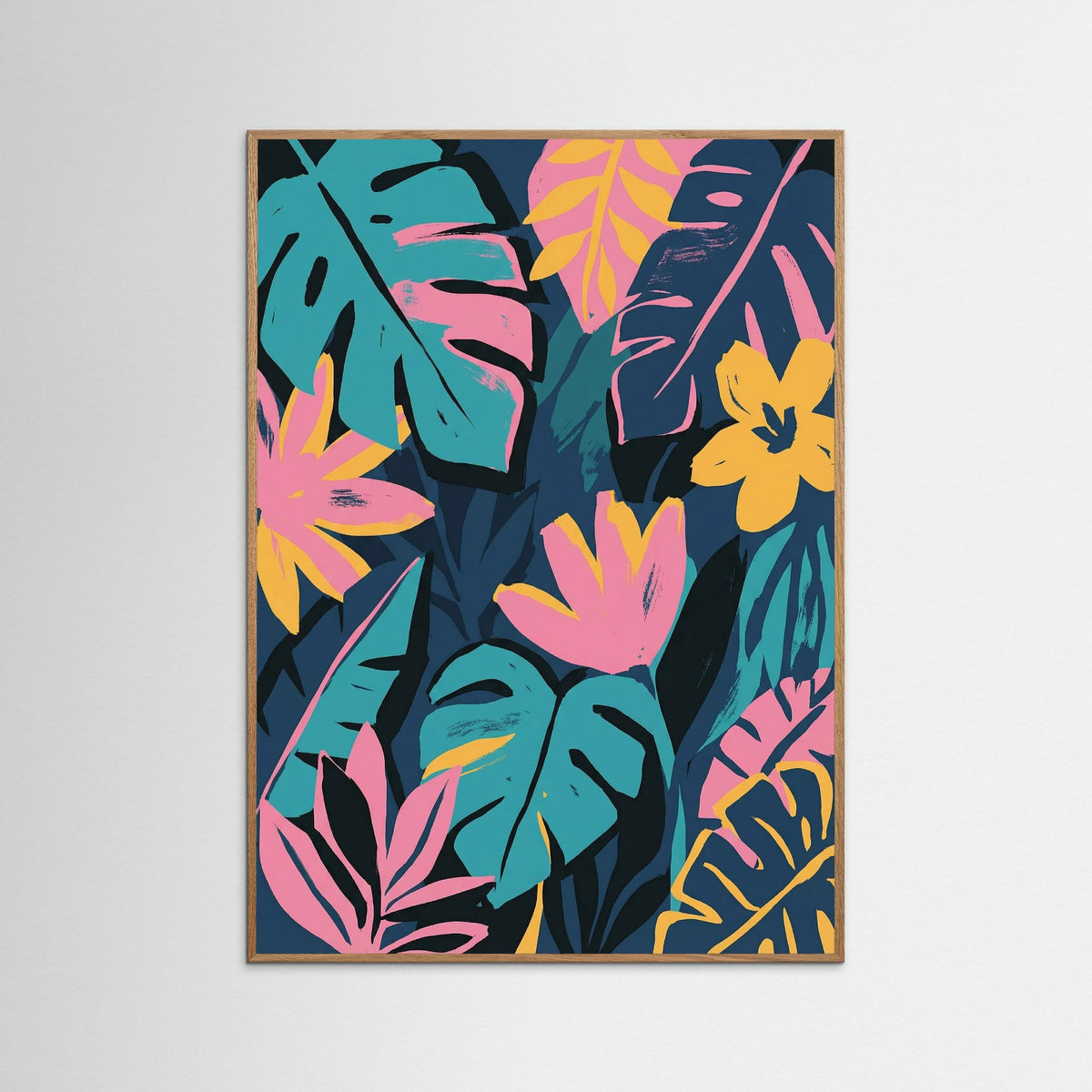 Oak Nature Bold Floral Harmony