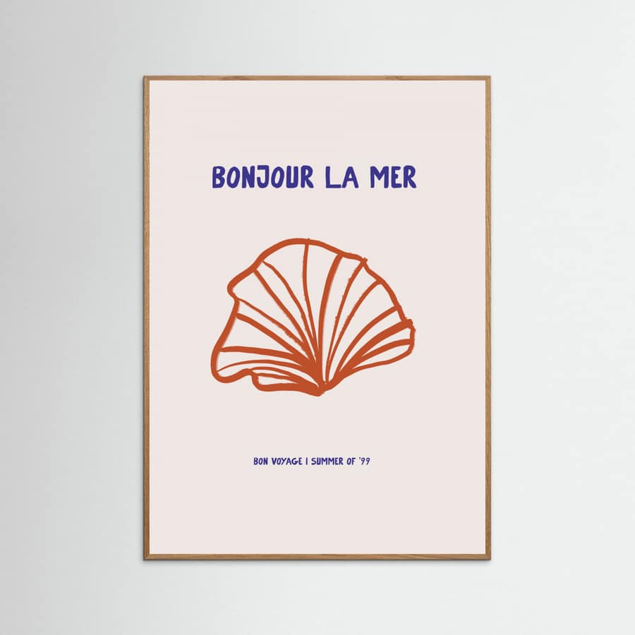 Poster Bonjourlamer