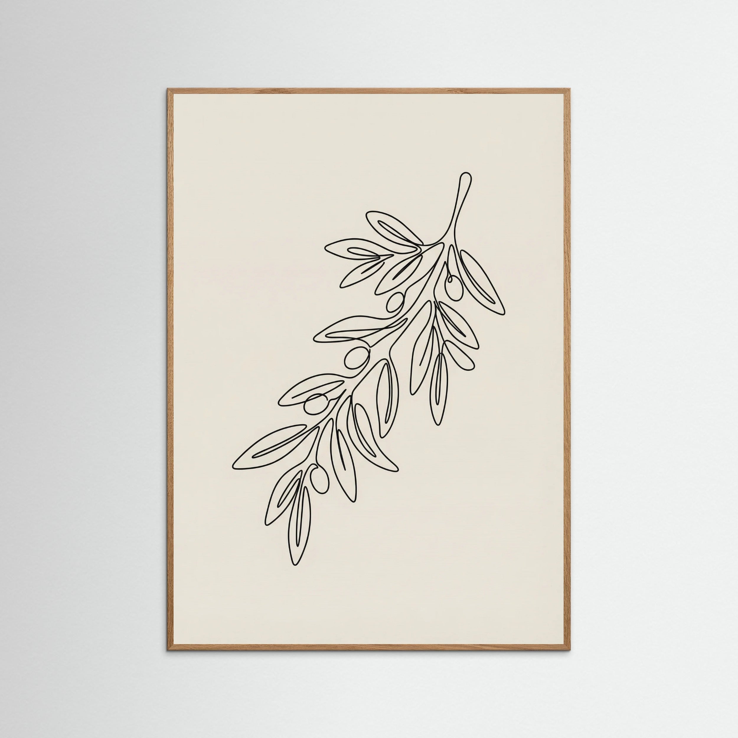Oak Nature Botanical Contour