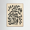 Oak Nature Botanical Silhouette Black