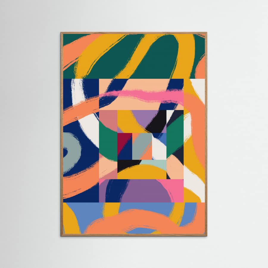 Boxes of Ribbons Poster