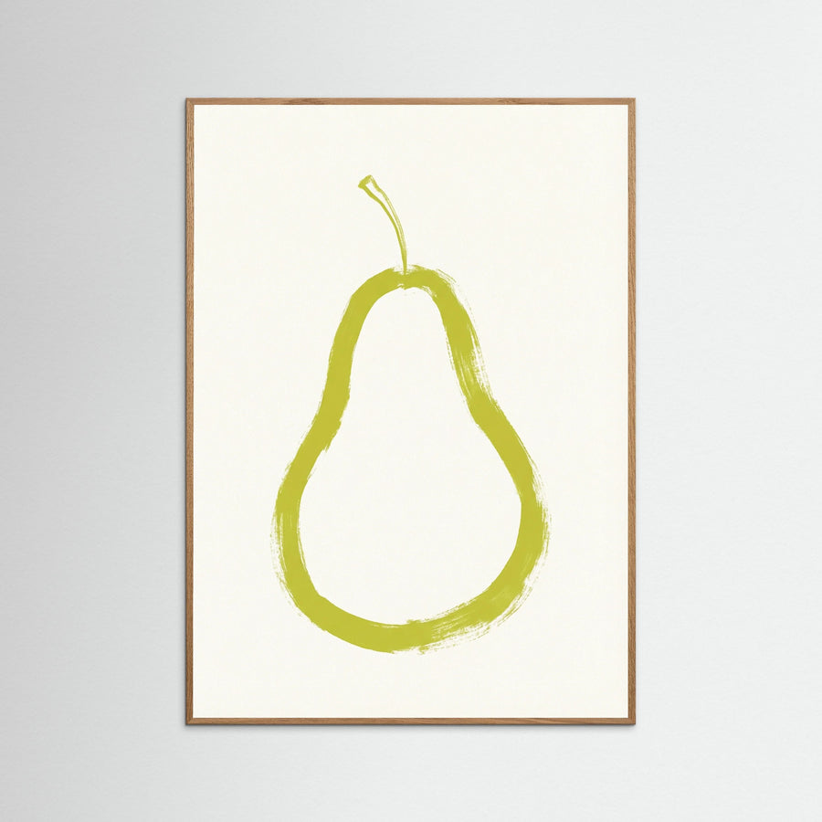 Brushstroke Apple Slice