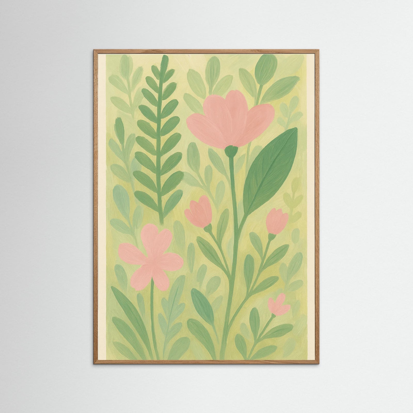 Oak Nature Brushstroke Bliss