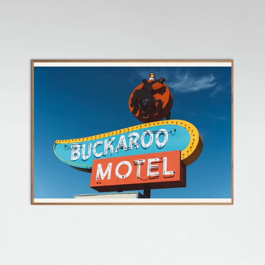 Buckaroo Motel Poster