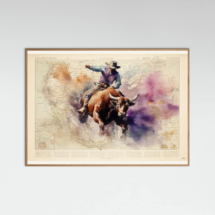 Plakat Bull Rider