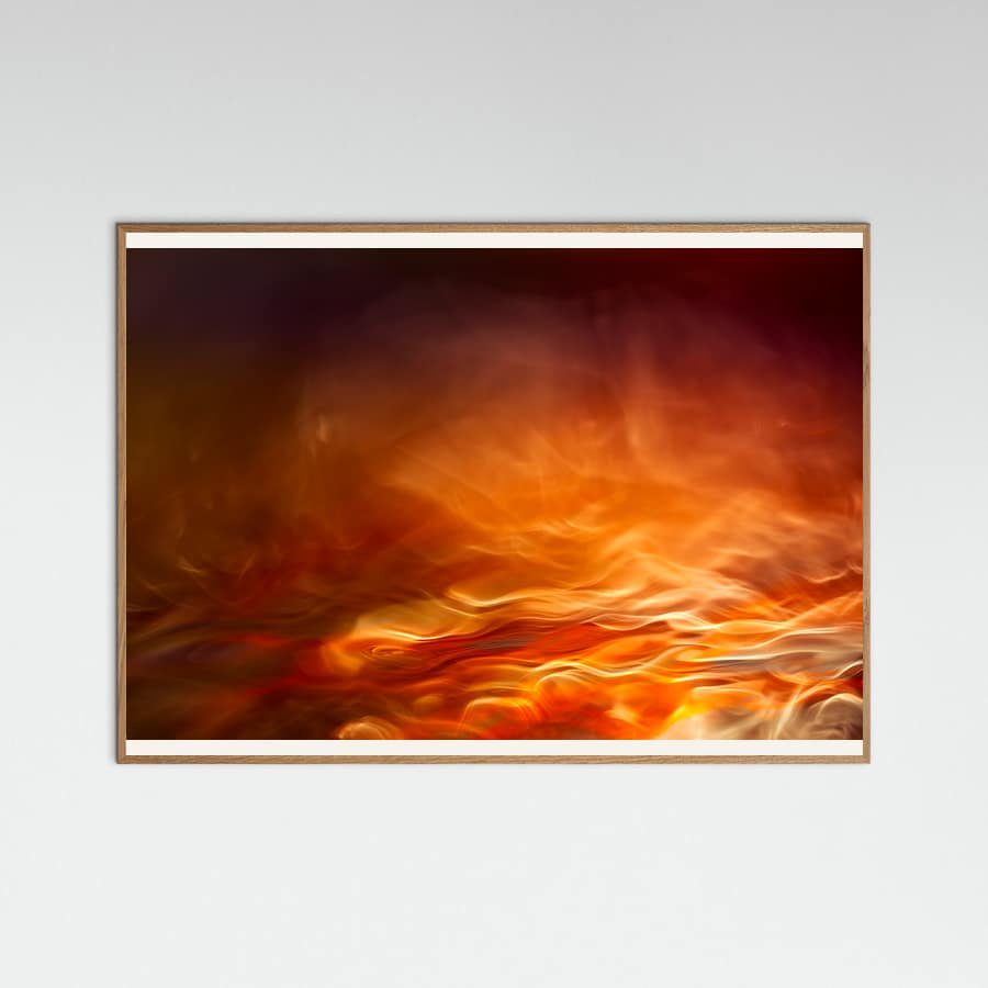 Burning water Poster