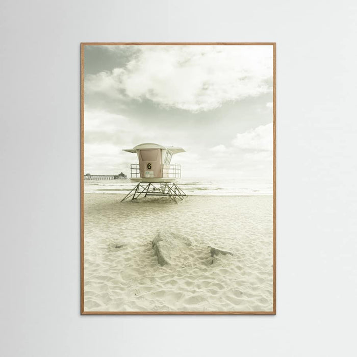 Affiche CALIFORNIA Vintage Imperial Beach – affiche et impression d’art