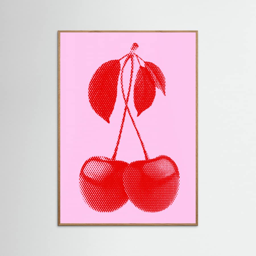 CHERRIES Poster – poster and art print