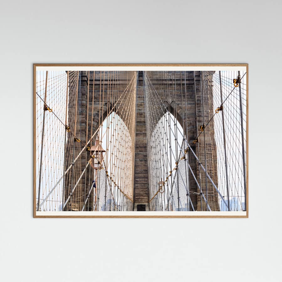 Cabled archways -juliste – juliste ja taidepainatus