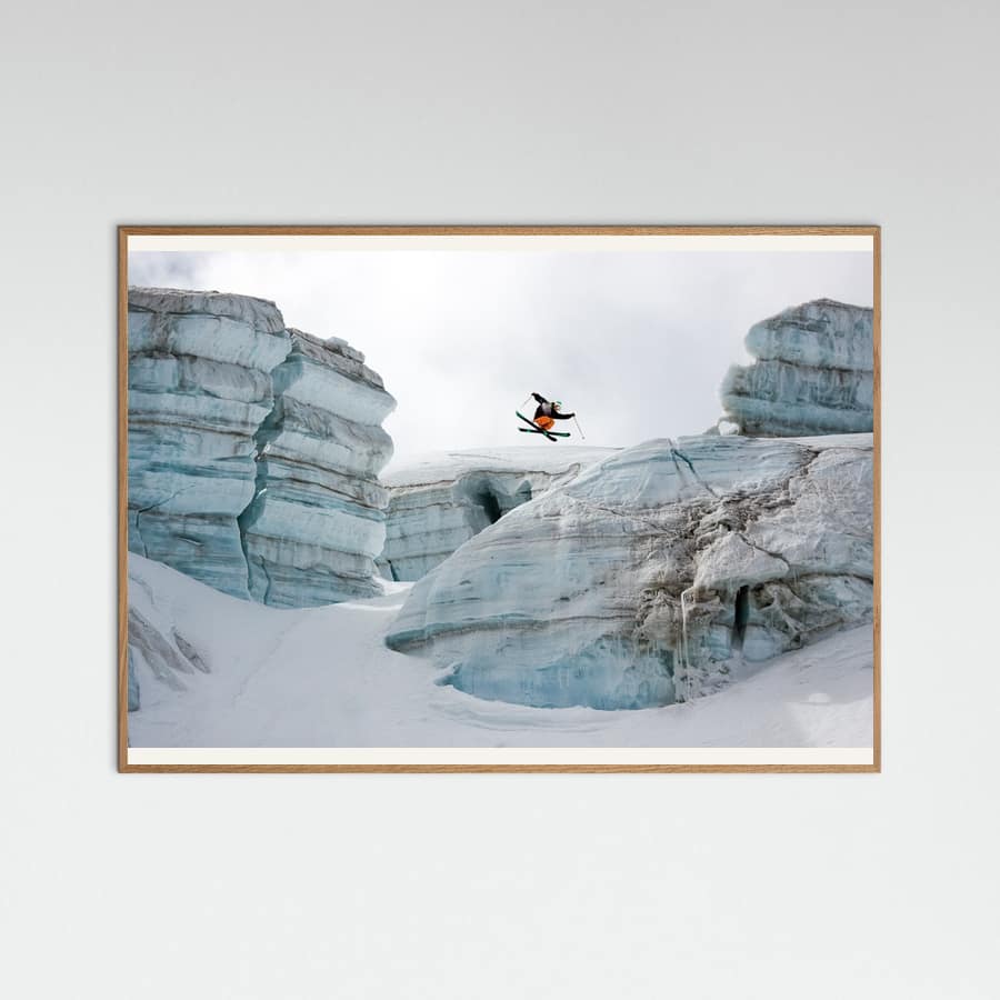 Candide Thovex out of nowhere into nowhere Poster – plakat og kunsttryk