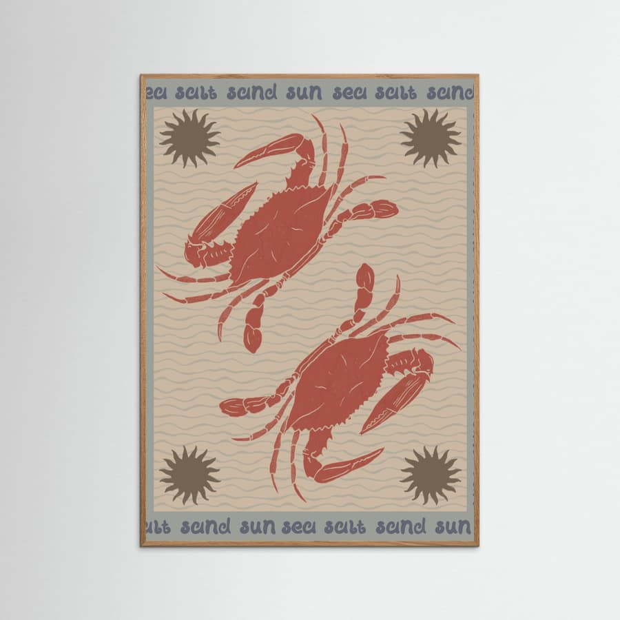 Affiche Carbs marine life