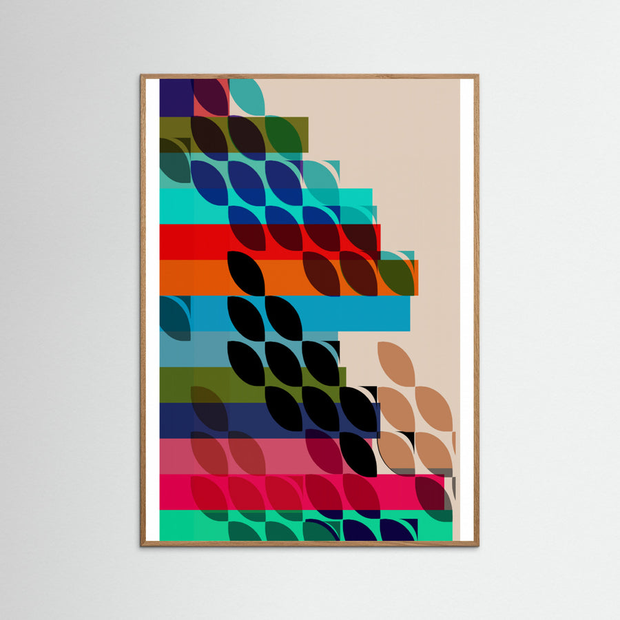 Poster Cascading Petals