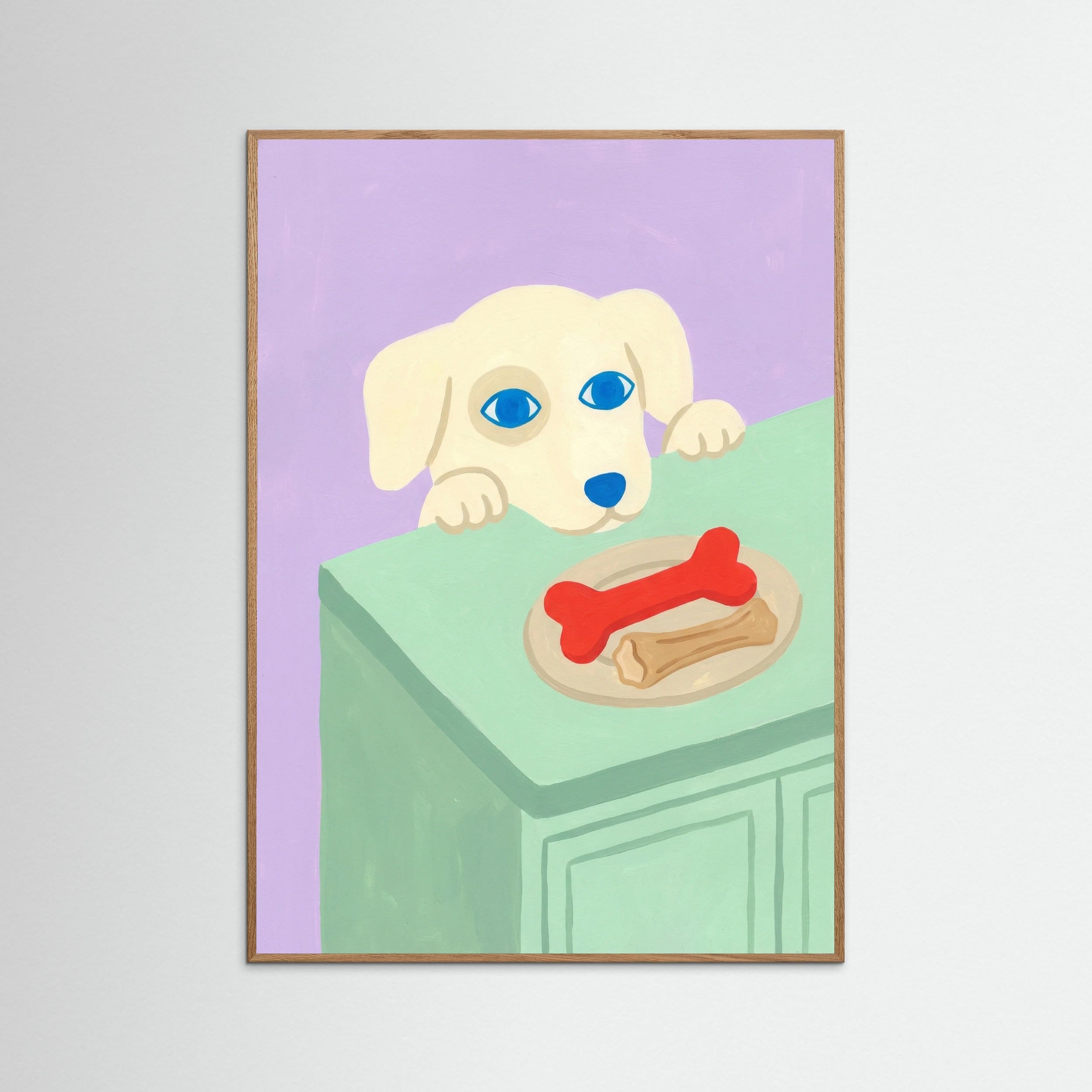 Oak Nature Cats Dinner