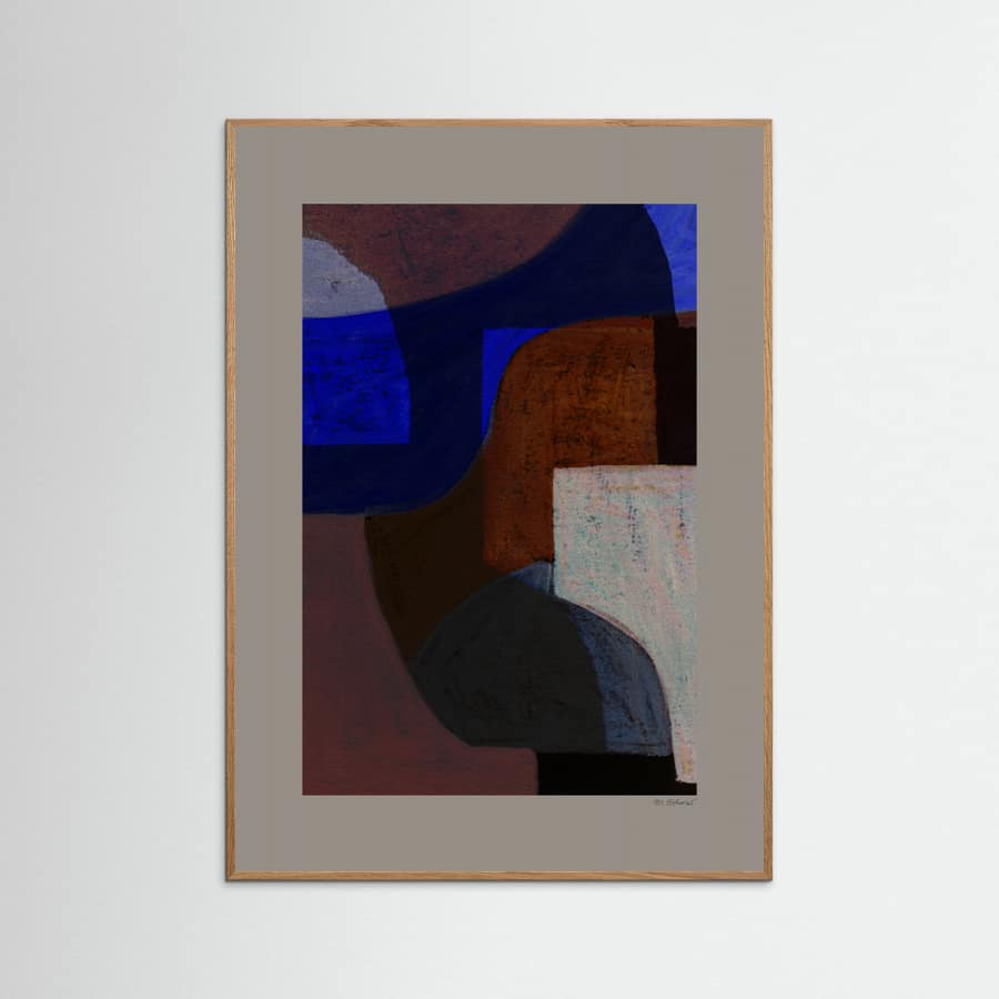 Chalks and Shapes 7 Poster