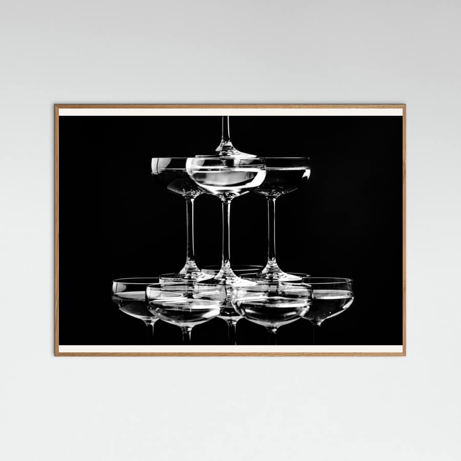 Champagne tower_10 Poster