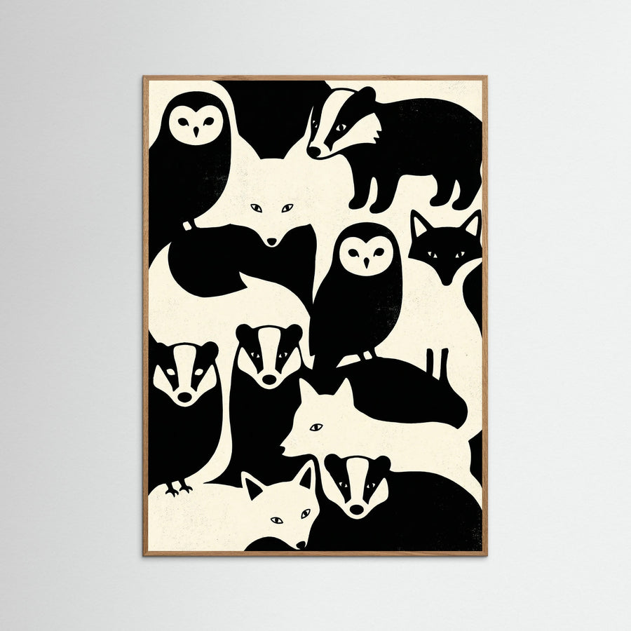 Checkerboard Felines