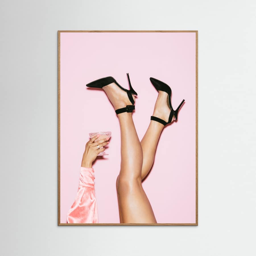 Cheers Peaches Poster