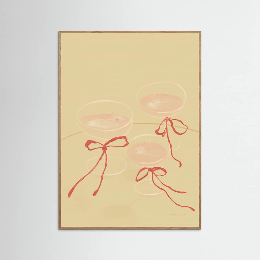 Cheers To Us Poster – poster and art print