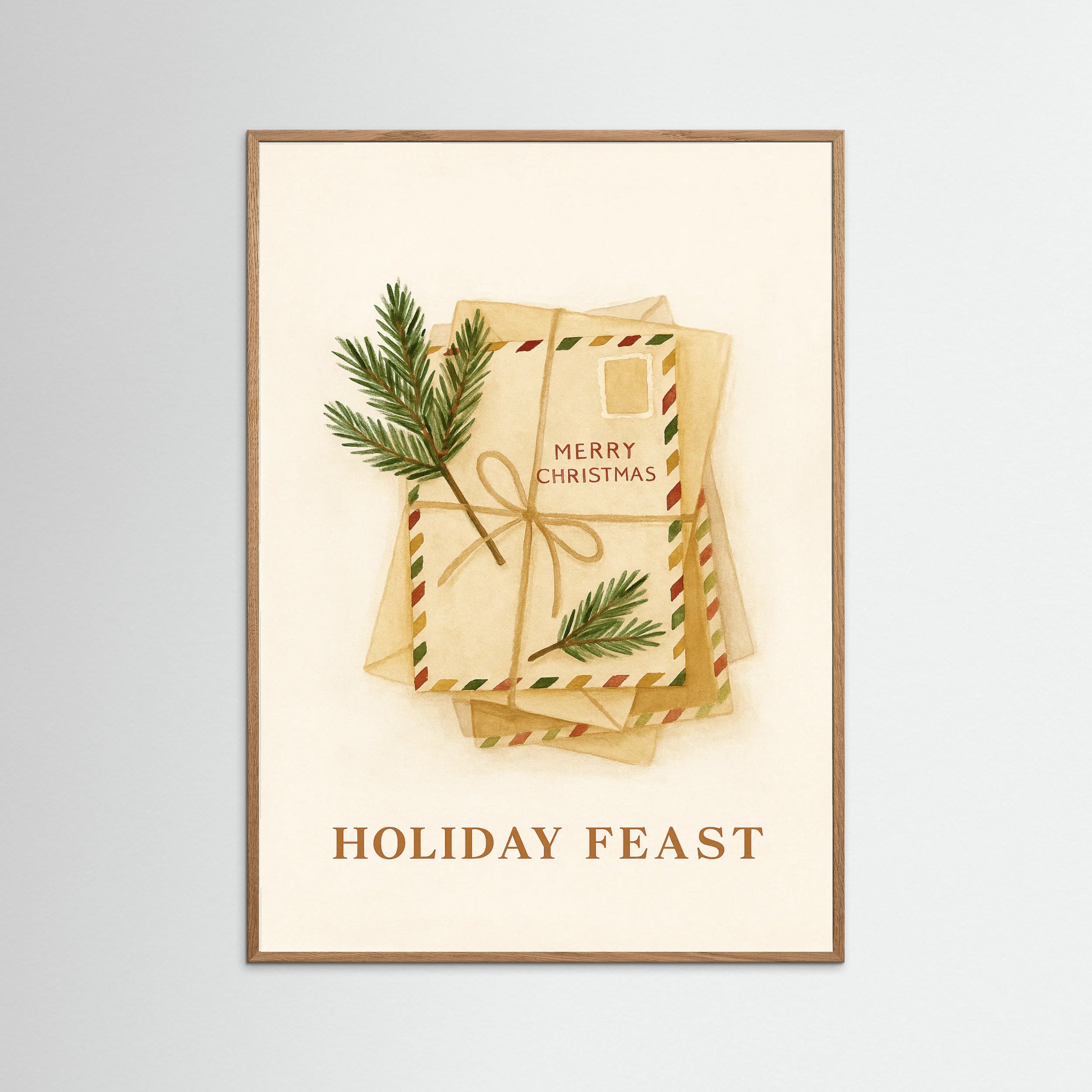 Oak Nature Christmas Post