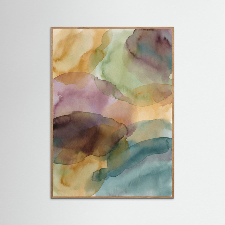 Chromatic Patchwork Study