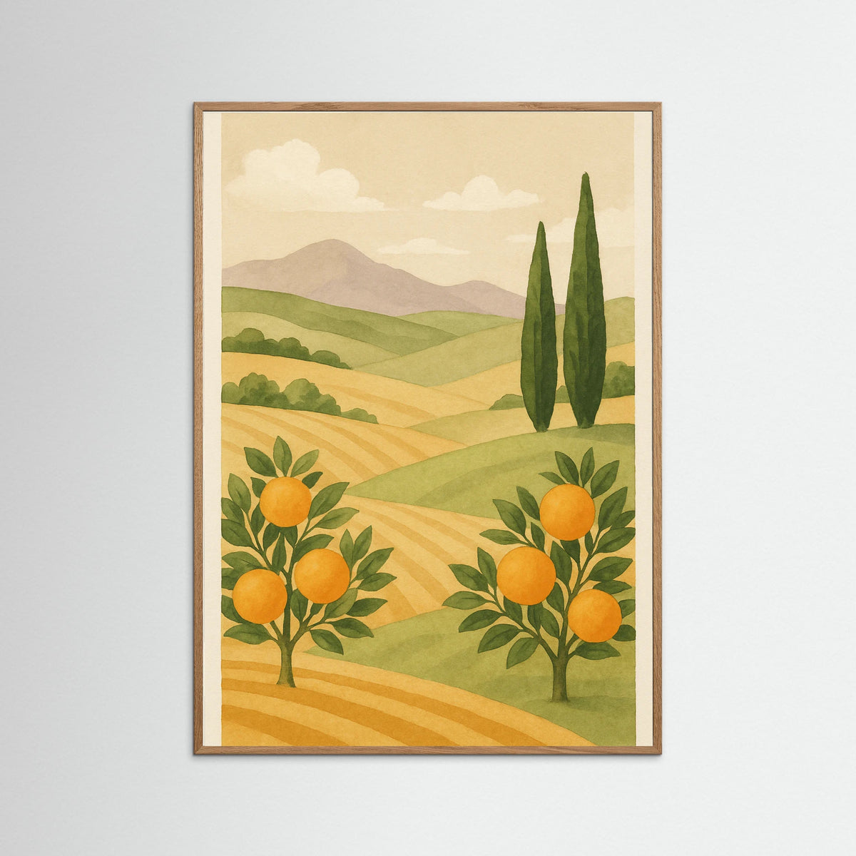 Oak Nature Citrus Dreamscape