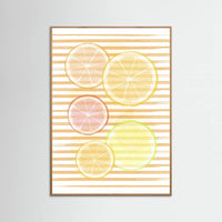 Oak Nature Citrus Poster