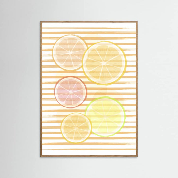 Citrus Poster – poster and art print