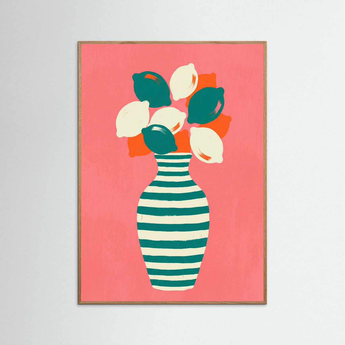 Oak Nature Citrus Stripes