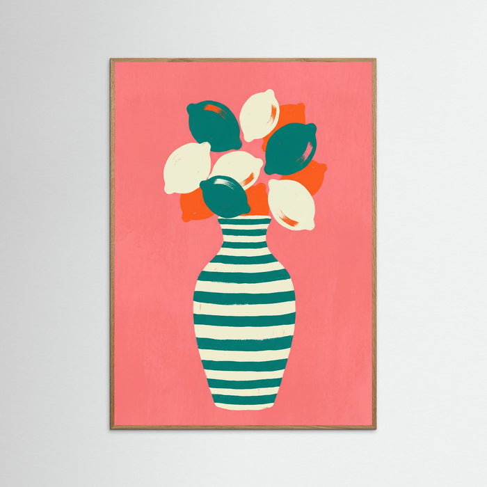 Oak Nature Citrus Stripes