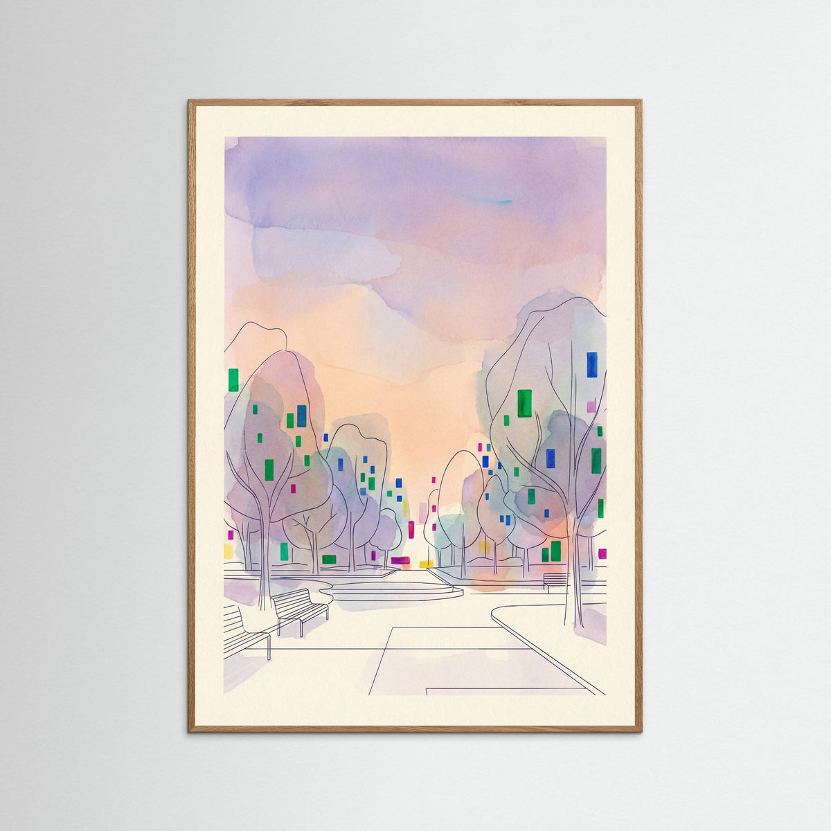 Oak Nature City Whispers