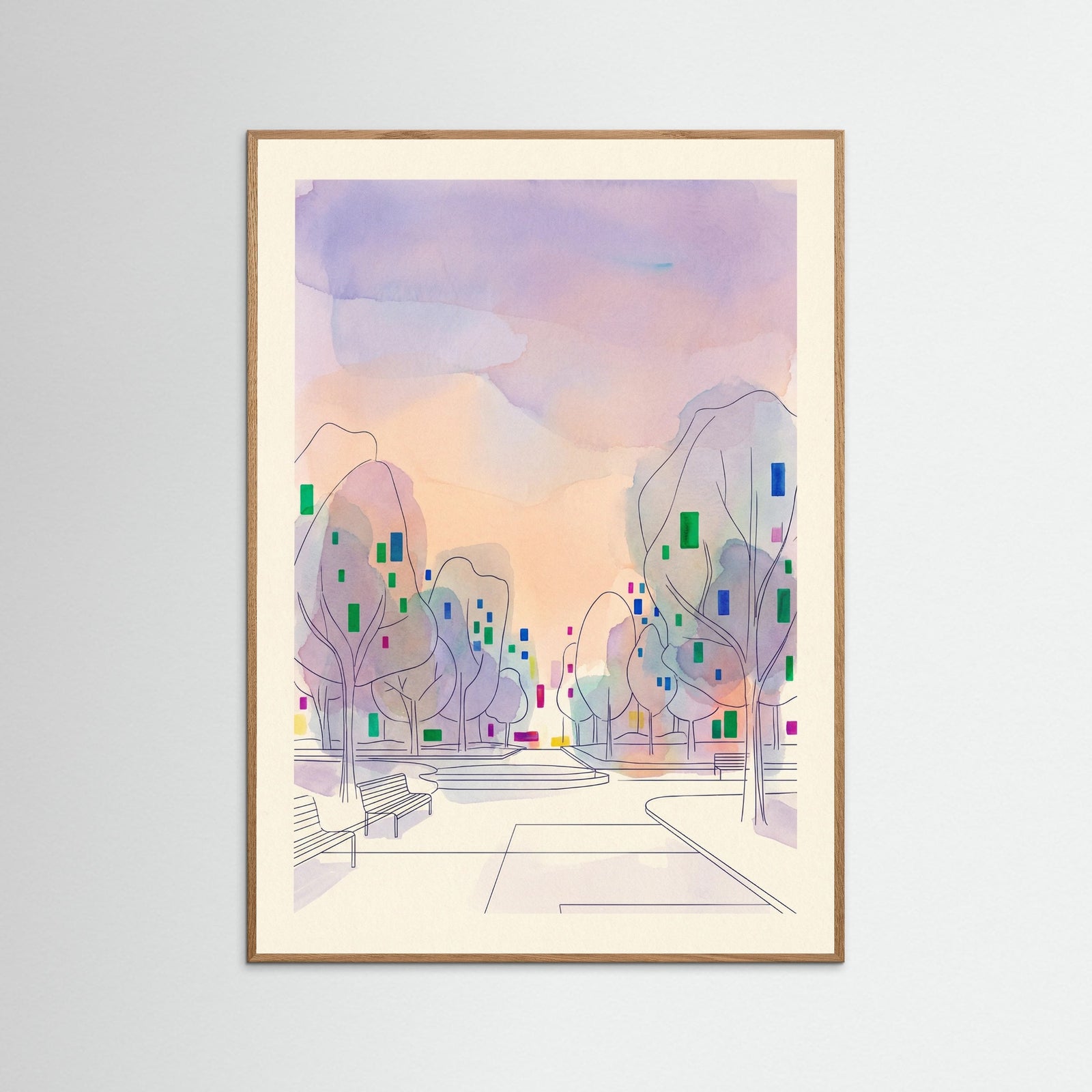 Oak Nature City Whispers