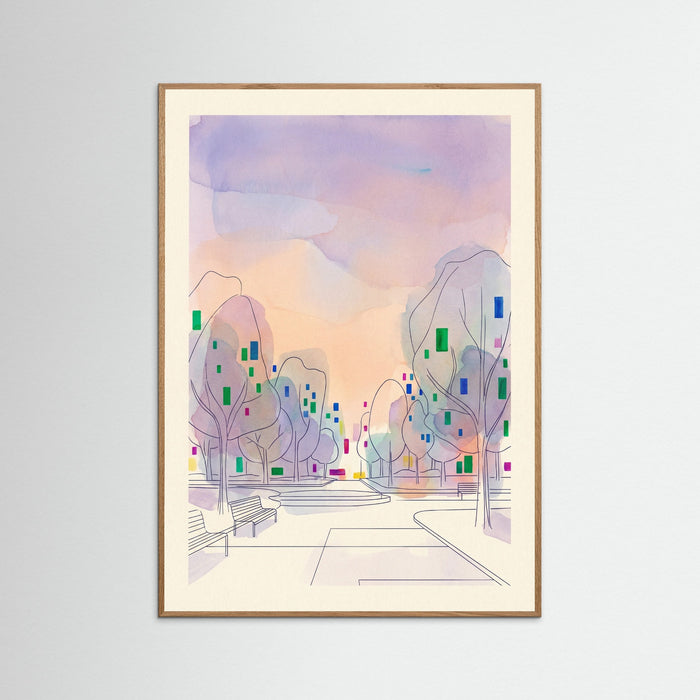 Oak Nature City Whispers