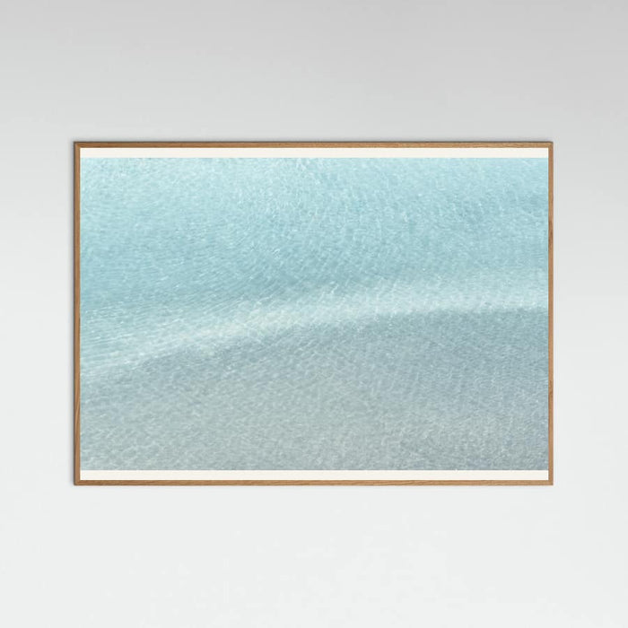 Clear sea water Poster – poster and art print