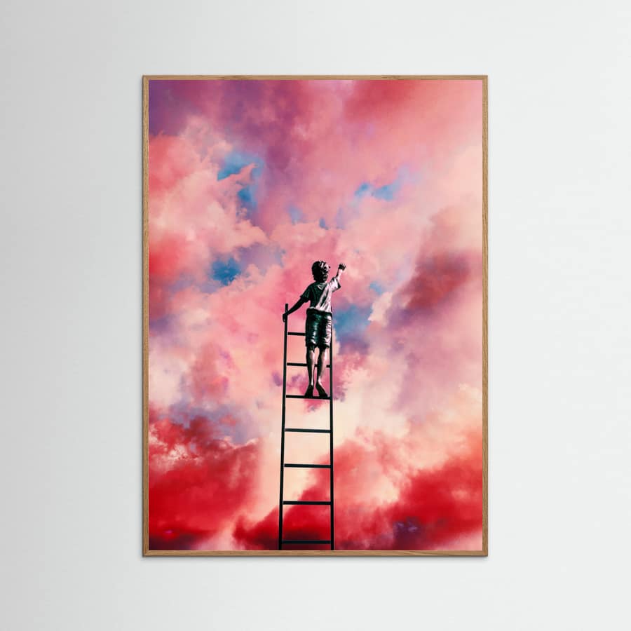 Cloud Painter Poster – plakat og kunsttryk