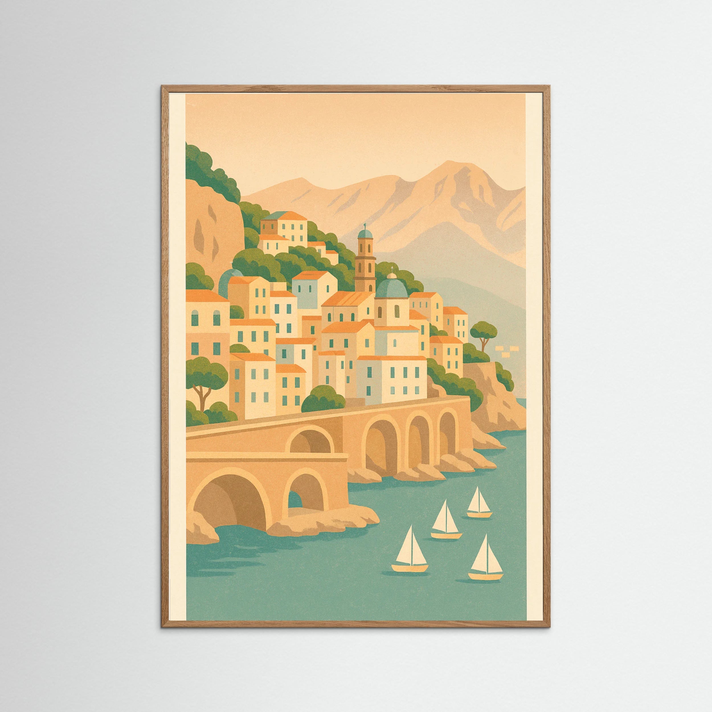 Oak Nature Coastal Cityscape