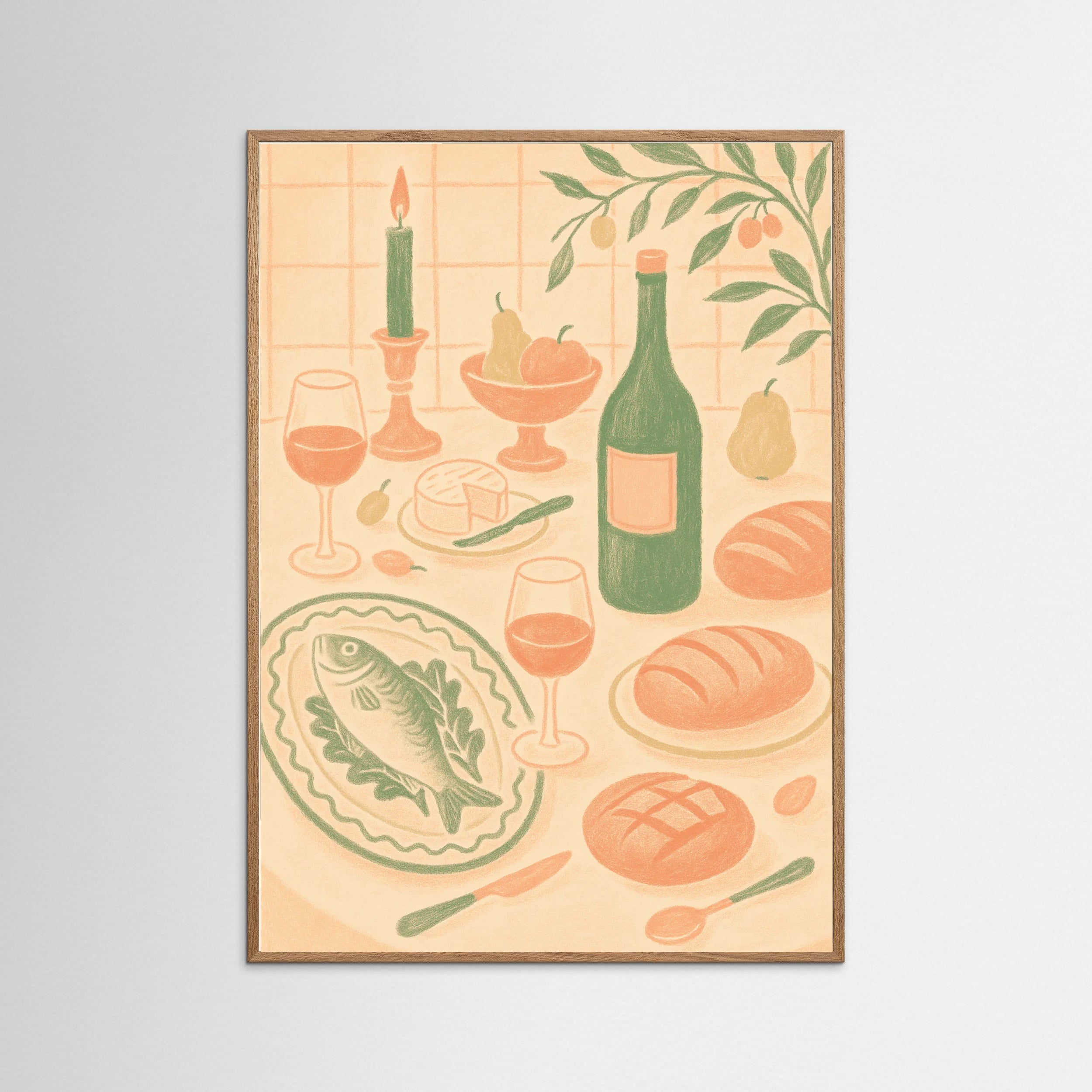 Oak Nature Coastal Cuisine Elegance