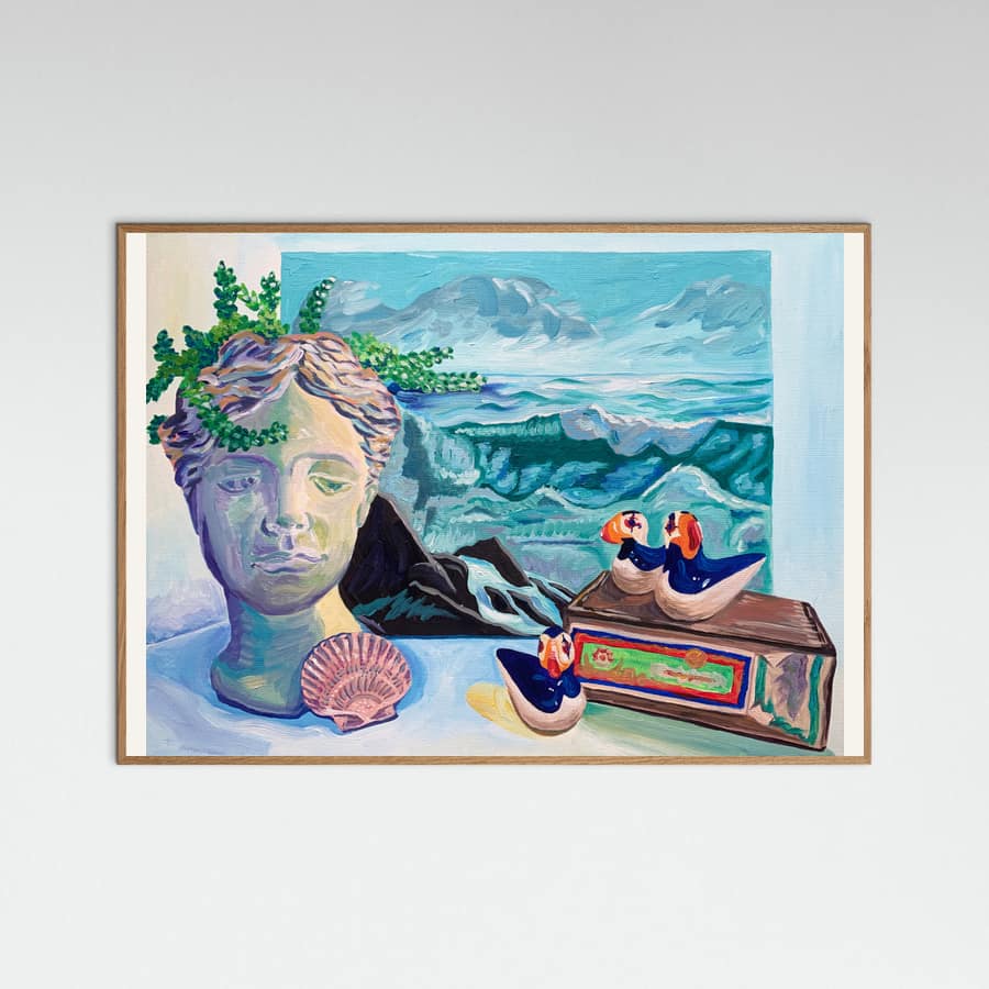 Coastal Still Life Poster – Poster und Kunstdruck