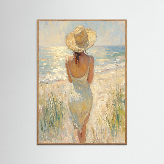 Coastal Stroll – plakat og kunsttryk