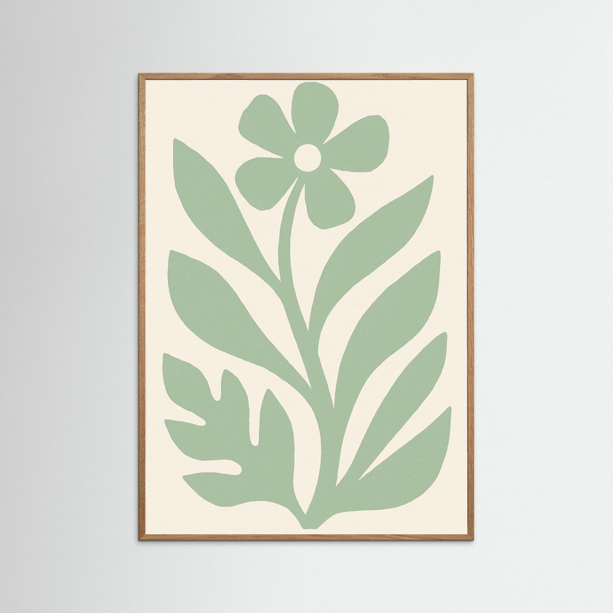 Oak Nature Cobalt Cutout