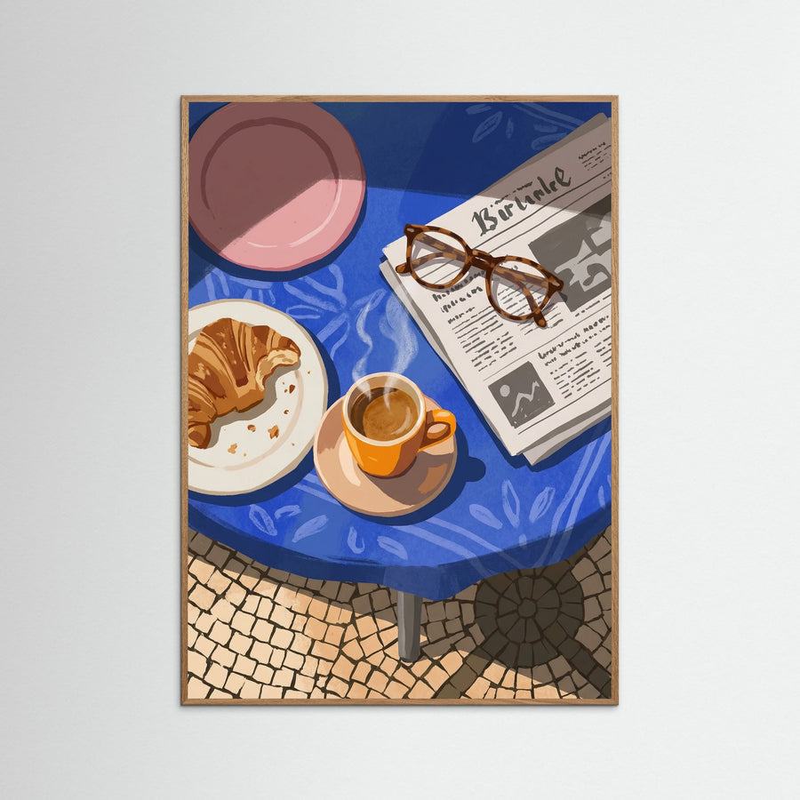 Cobblestone Cafe Morning