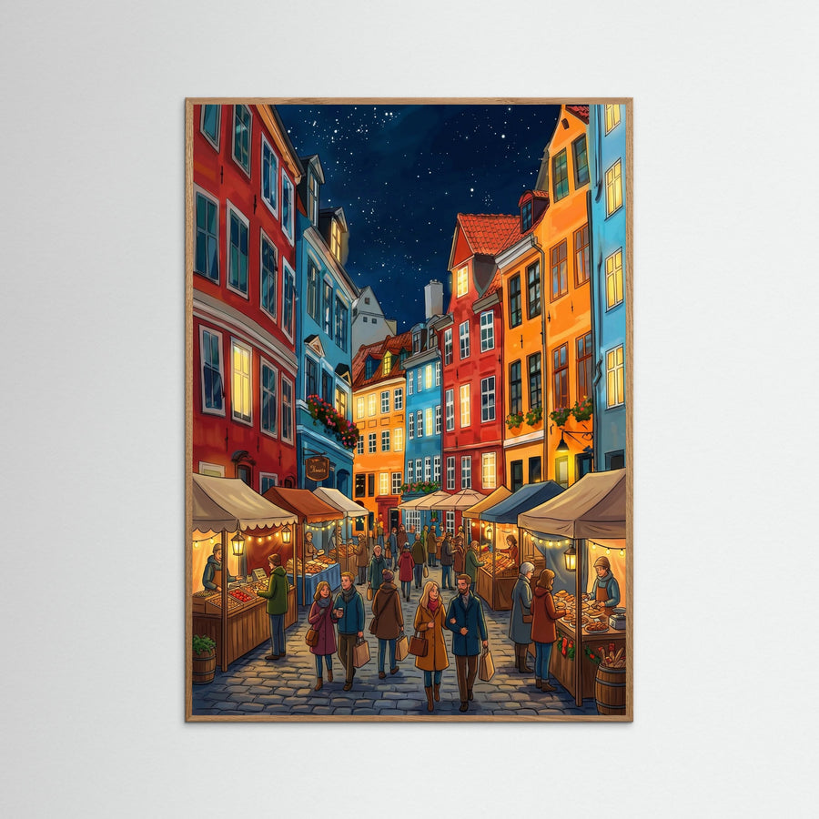Cobblestone Evening Stroll