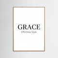 Oak Nature Coco Chic Typography