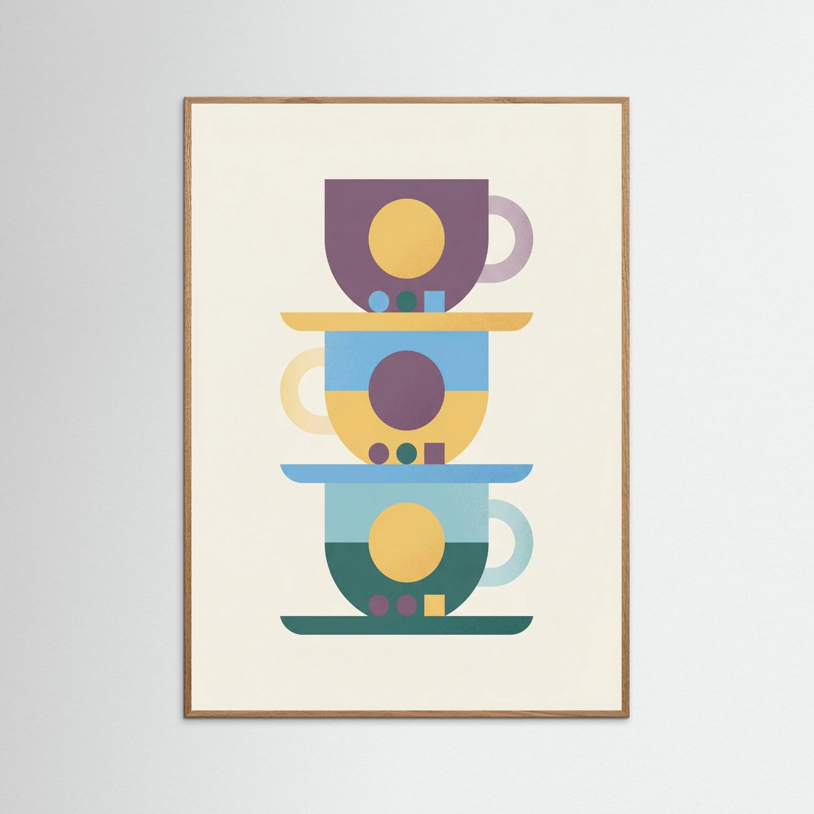 Oak Nature Coffee Pot Abstraction