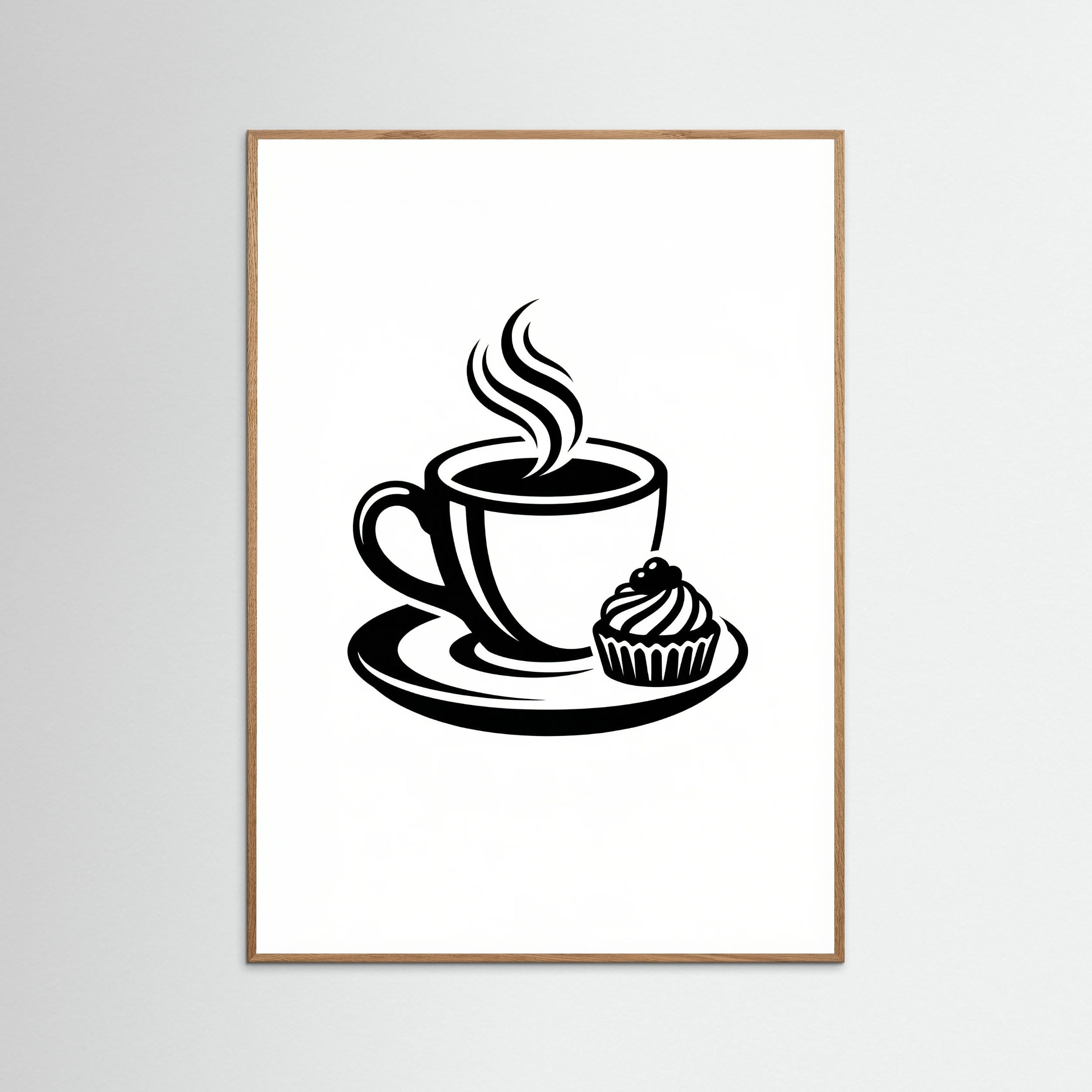 Oak Nature Coffee Silhouette